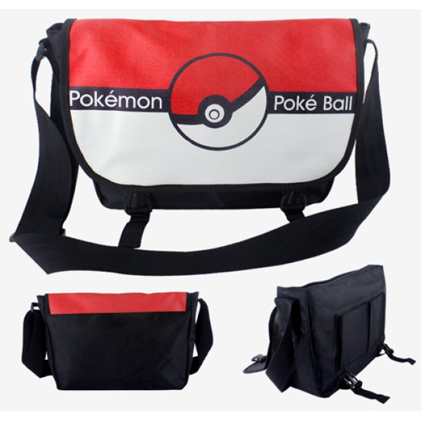 Pokemon shoulderbag Pokeball +/- 43 X 24 CM